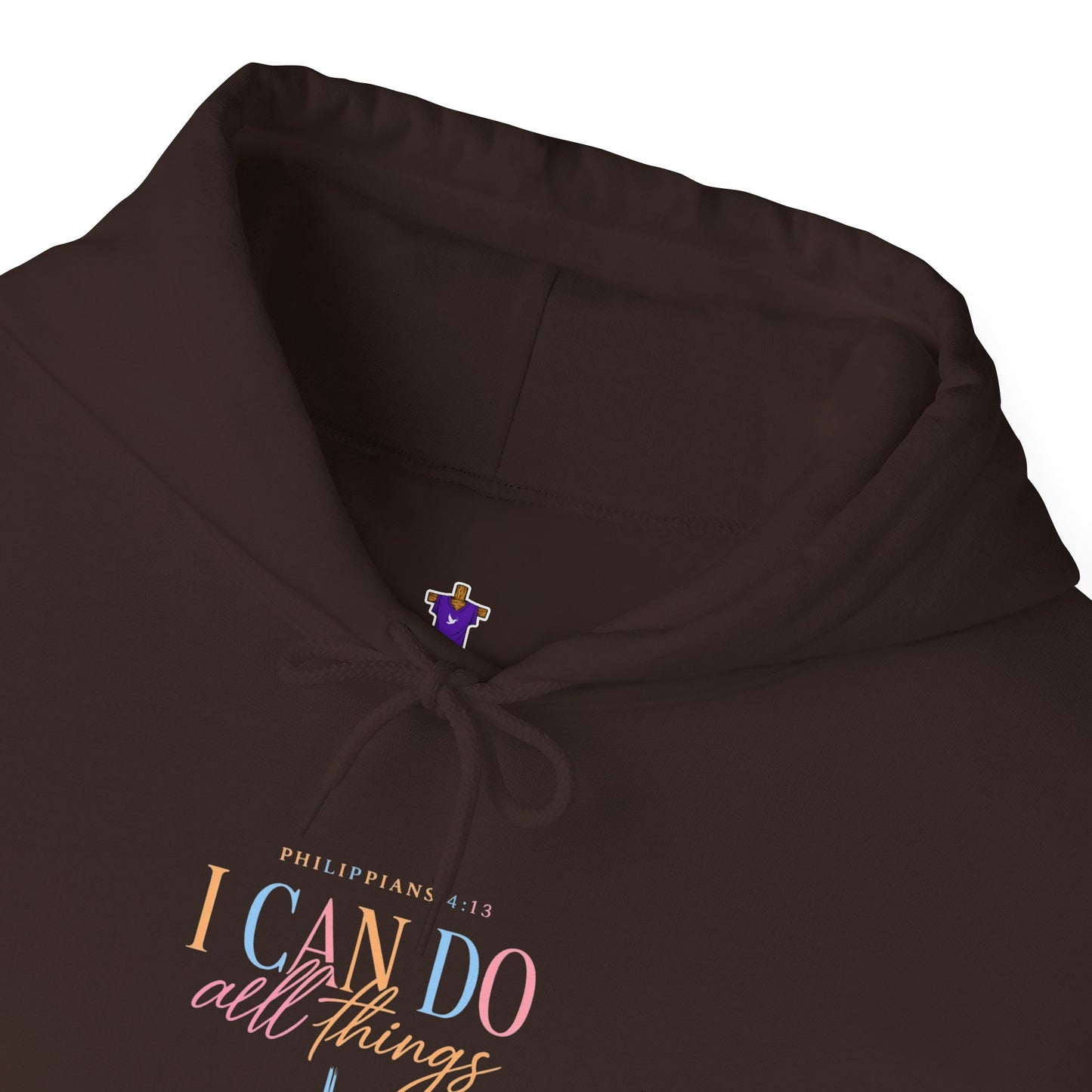 I Can Do All Things Christian Hoodie — Inspirational Faith Pullover