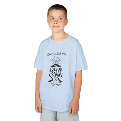 UnisexKids Tee — "Jesus Is The Way" Faith Graphic (John 14:6)