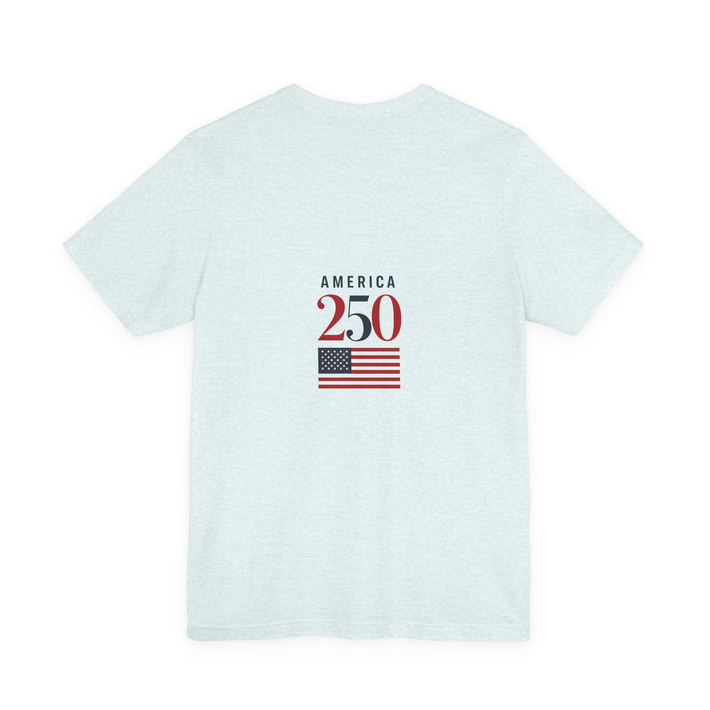 Stand for the Flag, Kneel for the Cross Tee — America 250 Patriotic T‑Shirt