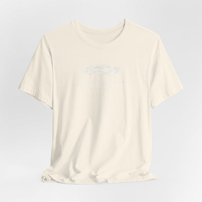 Faith Over Fear T-Shirt — "Saved by Grace" Christian Tee (Heart & Crown)