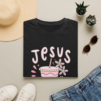 Jesus & Coffee T-Shirt — Cute Pastel Faith Graphic Tee