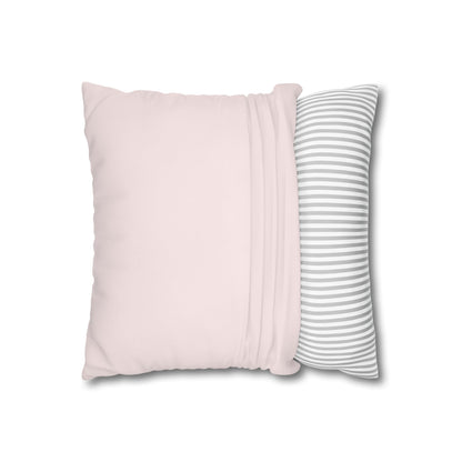 Blessed Is the Nation Pillow — Patriotic Christian Square Throw Pillow (Psalm 33:12)