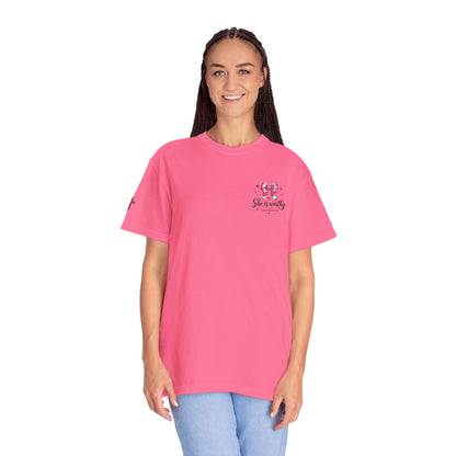 Butterfly Floral Graphic T-Shirt — 'Spread Your Wings' Chest Print