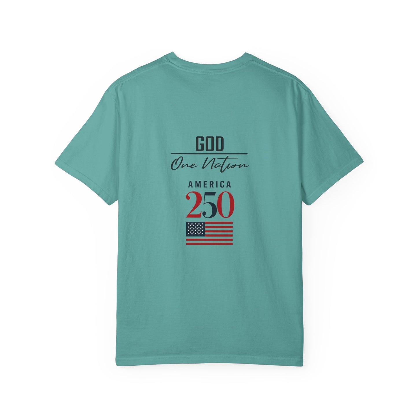 Patriotic Fathers Are Like Noah T-Shirt — "They Build Before the Storm Comes" (America 250)