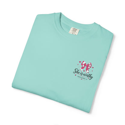 Butterfly Floral Graphic T-Shirt — 'Spread Your Wings' Chest Print