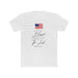 Blessed by the Lord American Flag T-Shirt — Psalm 55:12 Patriotic Christian Tee