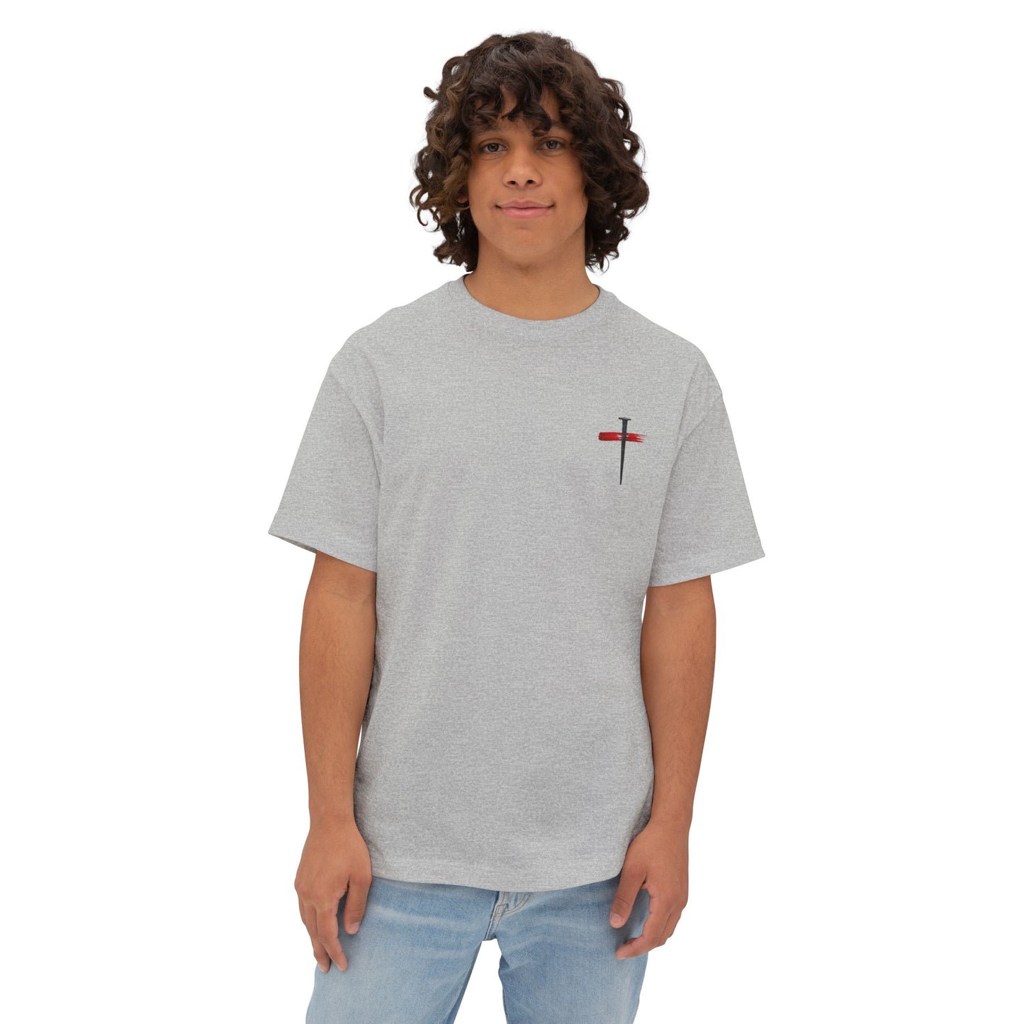 UNISEX BOXY TEE John 14:8 Faith Tee — “If God Is All You Have, You Have All You Need” Oversized TEE