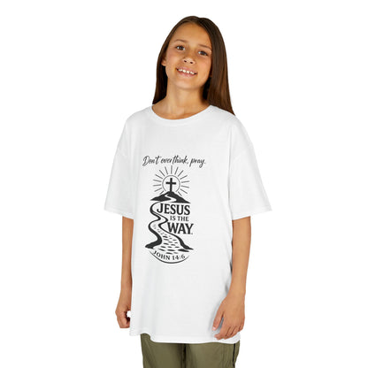 UnisexKids Tee — "Jesus Is The Way" Faith Graphic (John 14:6)