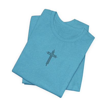Faith Over Fear T-Shirt — Christian Cross Graphic Tee