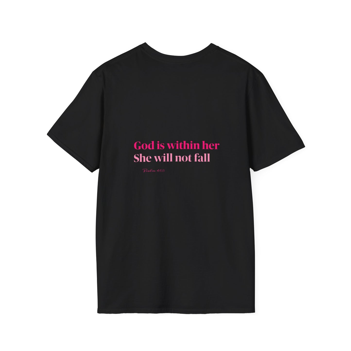 Christian Inspirational T-Shirt — “I am a child of God” Pink Scripture Tee