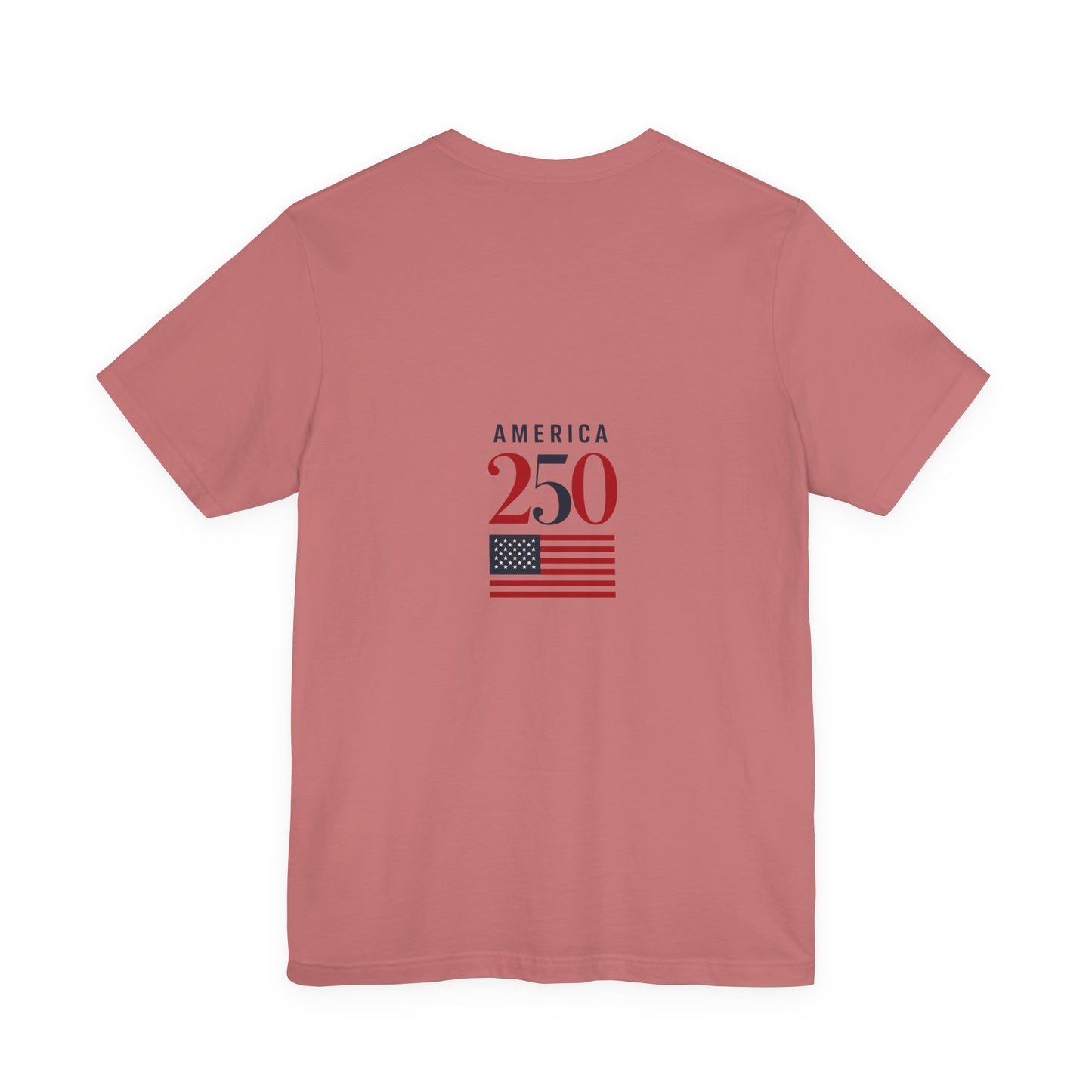 Stand for the Flag, Kneel for the Cross Tee — America 250 Patriotic T‑Shirt