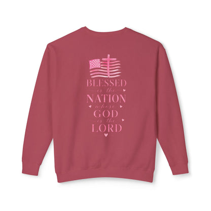 I Can Do All Things Crewneck Sweatshirt — Christian Faith & Patriotic Blessings Design