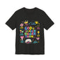 Christian T‑Shirt — "God Is So Much Bigger Than..." Pastel Faith Tee