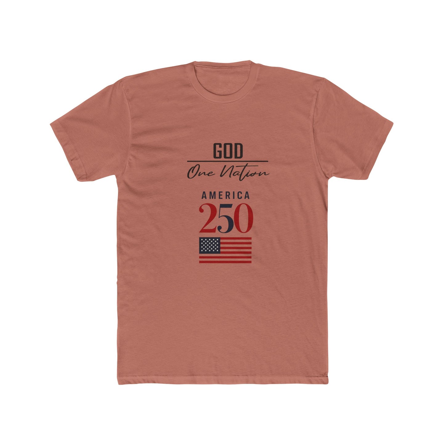 God One Nation - America 250 Patriotic Tee