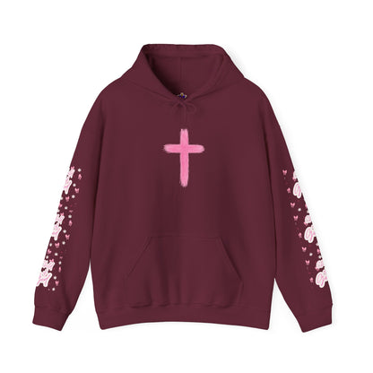 Christian Hoodie - 'AMEN' Inspirational Faith Pullover (Agree, Move, End, Never Doubt God)