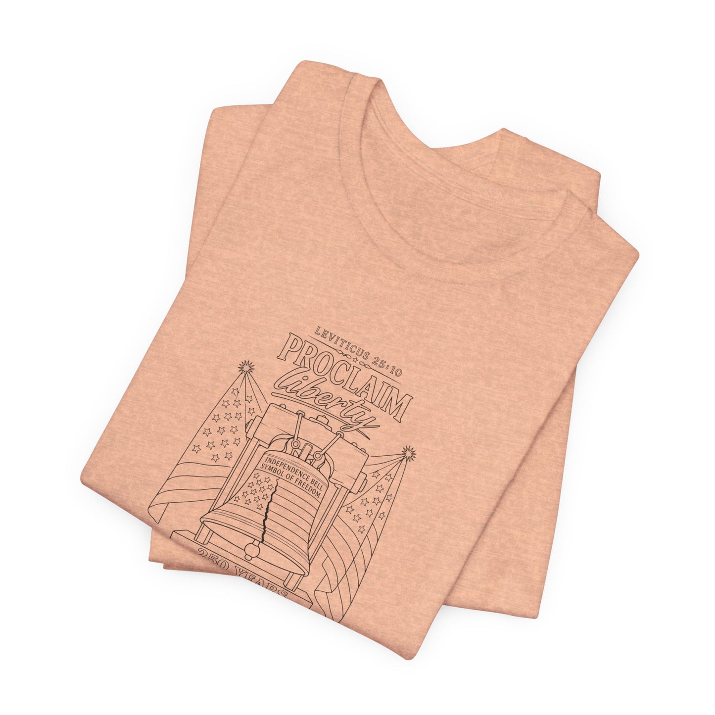 Leviticus 25:10 Tee – Minimalist Bible Verse Christian T-Shirt
