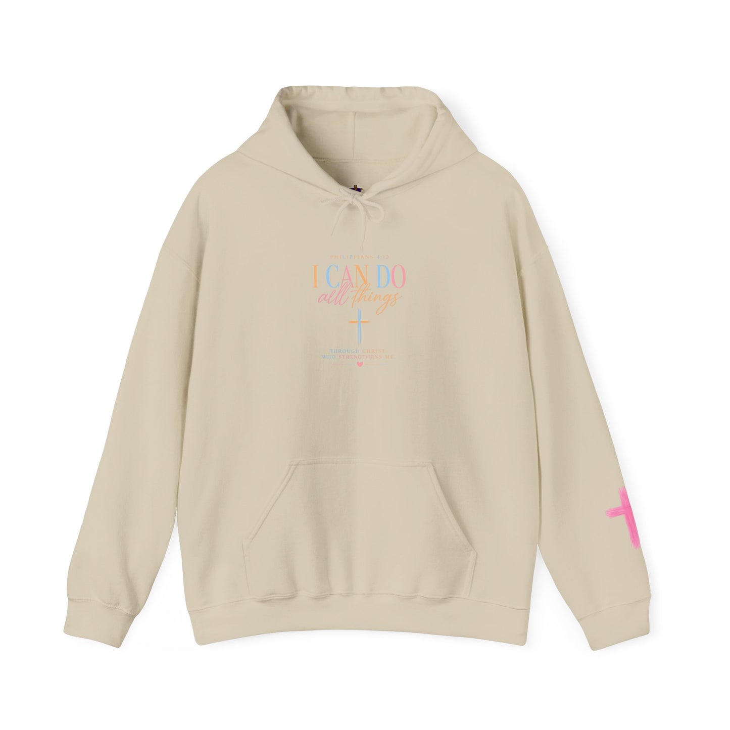 I Can Do All Things Christian Hoodie — Inspirational Faith Pullover