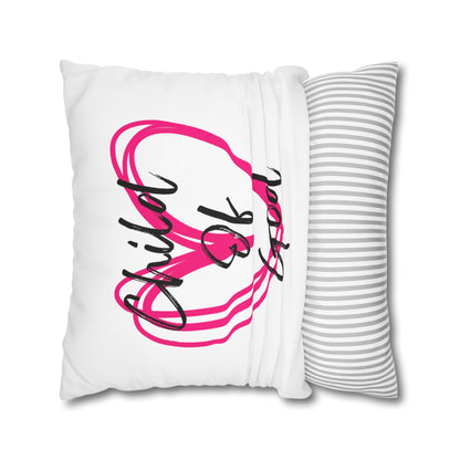 Child of God Heart Pillowcase — Square Decorative Throw Pillow Cover