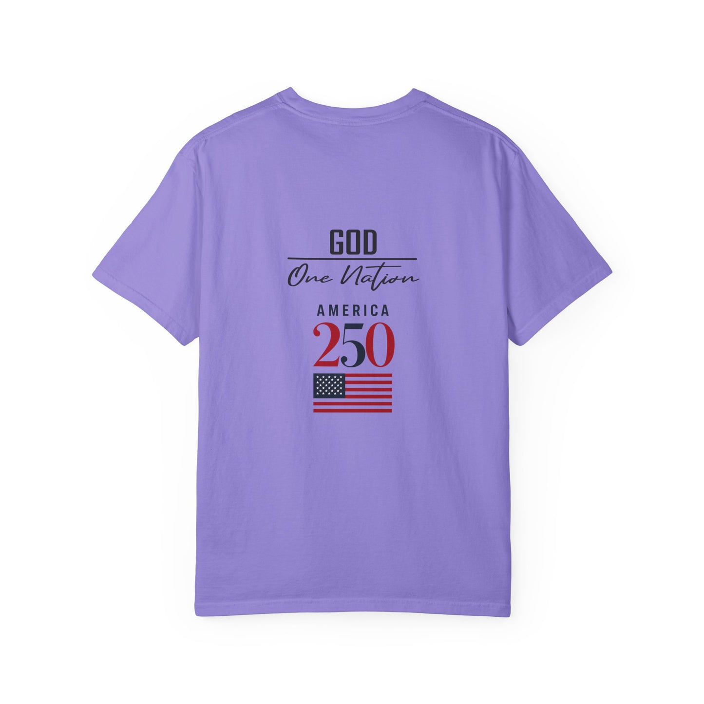 Patriotic Fathers Are Like Noah T-Shirt — "They Build Before the Storm Comes" (America 250)