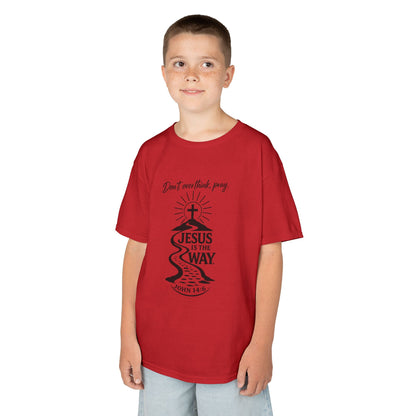 UnisexKids Tee — "Jesus Is The Way" Faith Graphic (John 14:6)