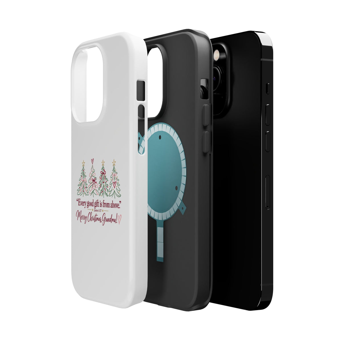 Christmas Grandma Phone Case — “Every good gift is from above” Magnetic Impact-Resistant Case