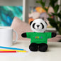 Jesus Rainbow Tee Teddy Bear - Plush Stuffed Animal with Faith Shirt