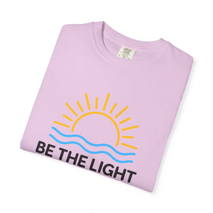 Be The Light T-Shirt — Christian Faith Tee (Matthew 5:14)