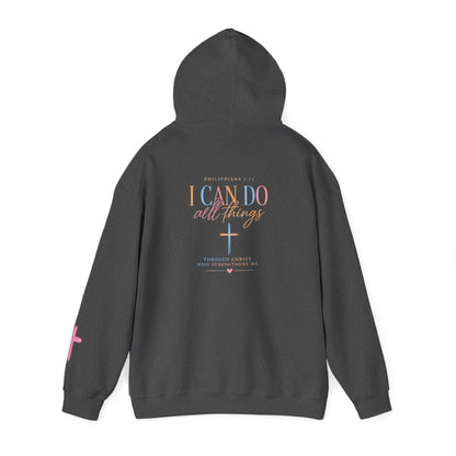 I Can Do All Things Christian Hoodie — Inspirational Faith Pullover
