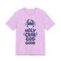 Holy Crab God Is Good T-Shirt — Patriotic Blue Crab Graphic Tee