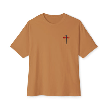 UNISEX BOXY TEE John 14:8 Faith Tee — “If God Is All You Have, You Have All You Need” Oversized TEE