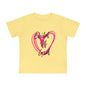 Baby T-Shirt | "Child of God" Heart Front & "Made for a Purpose" Rainbow Back — Christian Infant Tee