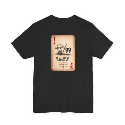 Rescued by One T-Shirt — Sheep Playing Card Design