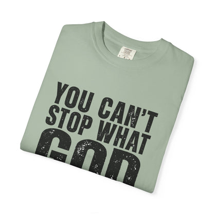 BIG FROST "You Can't Stop What God Got Planned" DOUBLE SIDED Print T Shirt