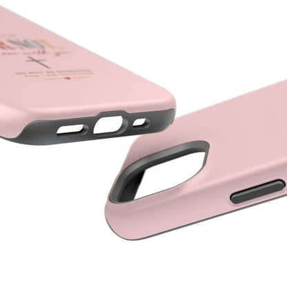 Fear Not Isaiah 41:10 Pink Magnetic Impact Phone Case