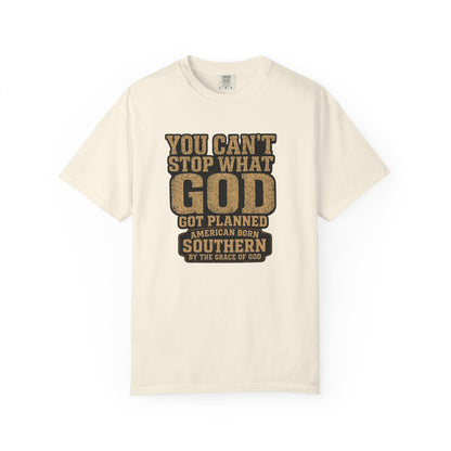 BIG FROST You Can't Stop What God Got Planned DOUBLE SIDED PRINT Tee