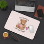 Christian Desk Mat — "Spend Quality Time With Jesus Today" Prayer Desk Pad