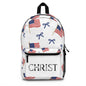 American Flag Backpack — Patriotic Stars & Stripes School Bag