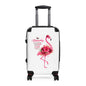 Flamingo Christian Carry-On Suitcase – "Be Flamingo: I can do all things through Christ..." Inspirational Luggage