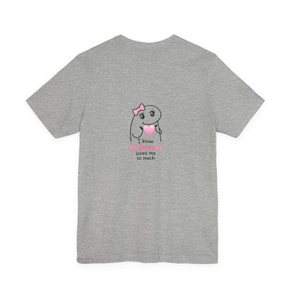 Christian Kids Tee — Cute Tooth Fairy Design with “I Know Jesus Loves Me So Much”