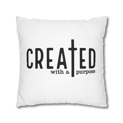 Child of God Heart Pillowcase — Square Decorative Throw Pillow Cover