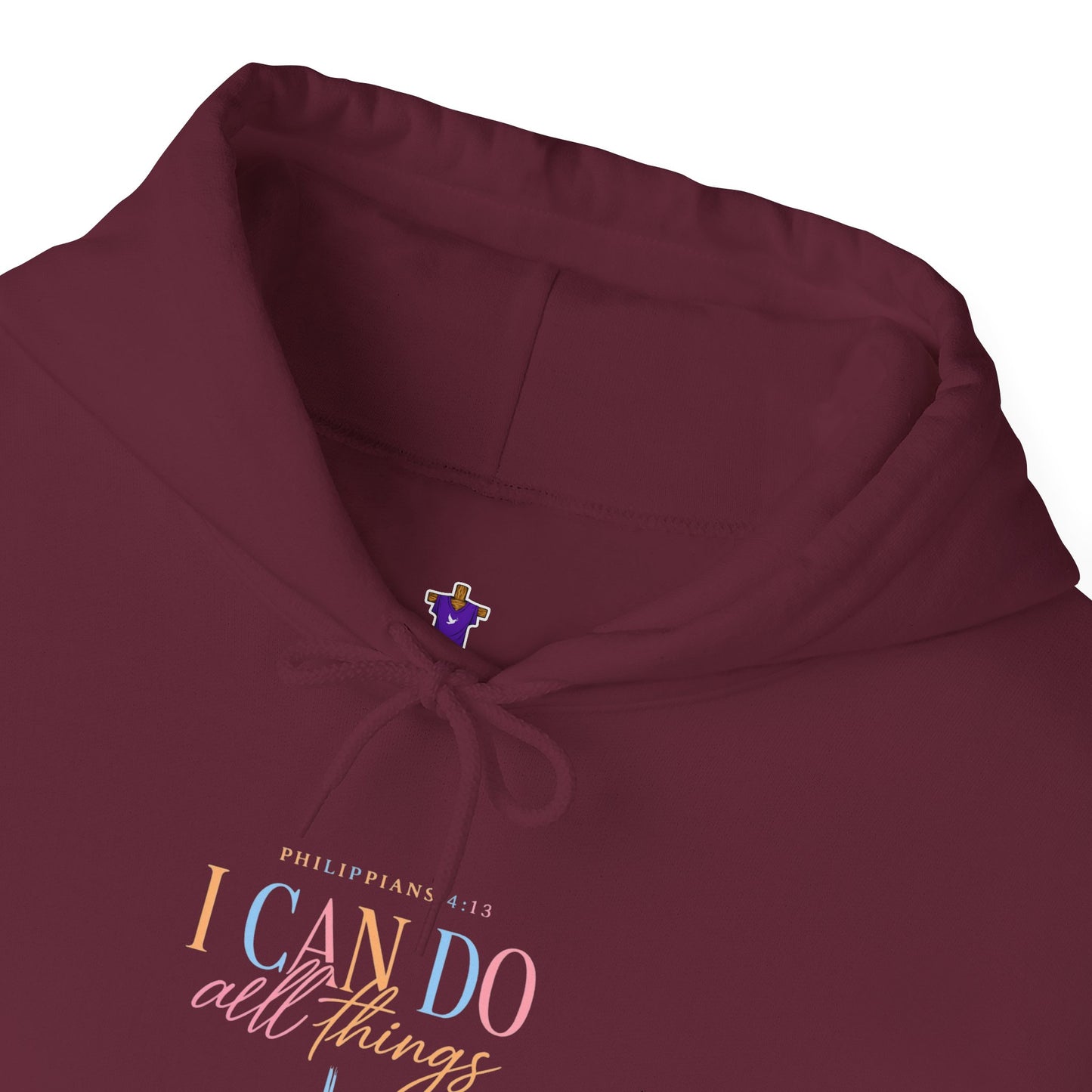 I Can Do All Things Christian Hoodie — Inspirational Faith Pullover