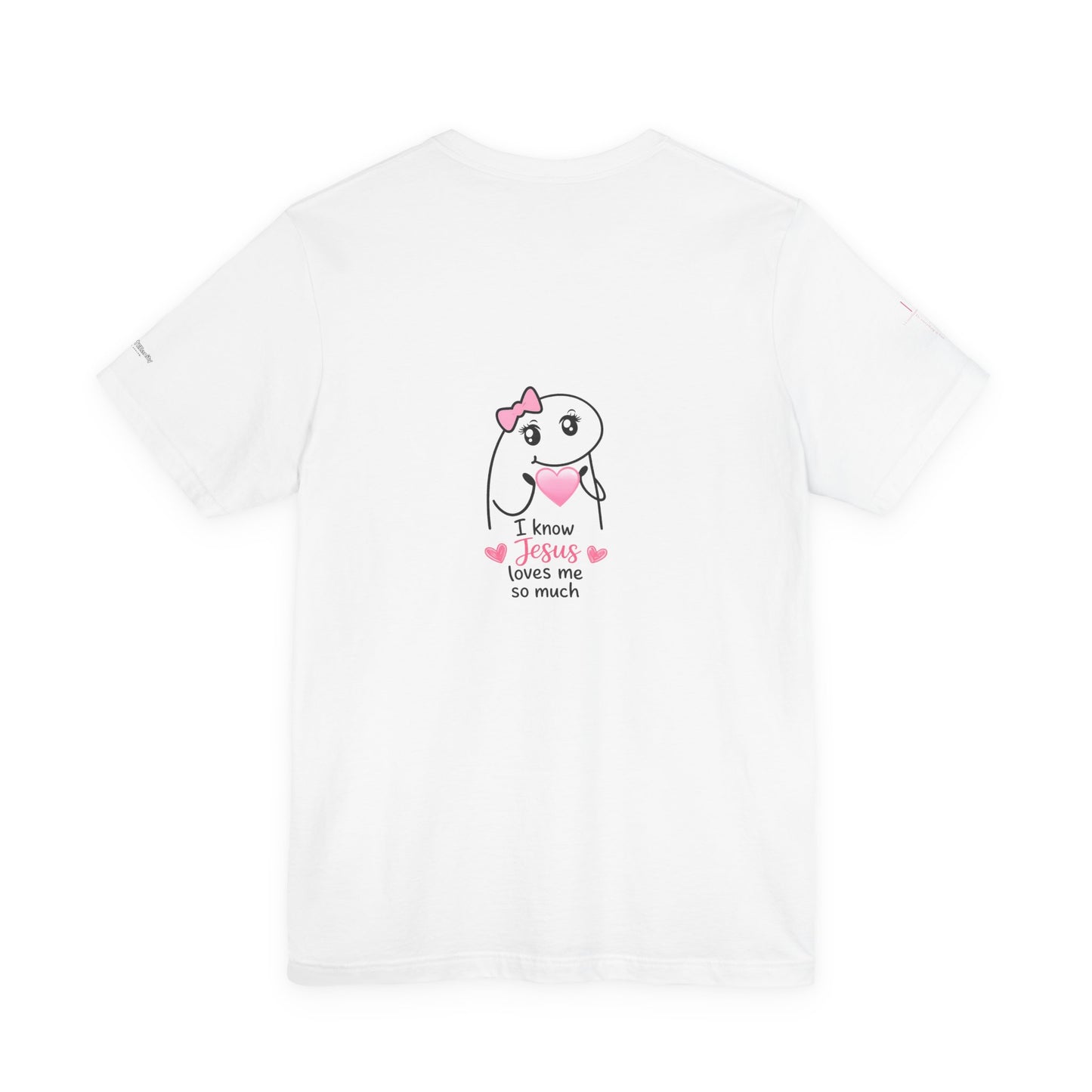 Christian Kids Tee — Cute Tooth Fairy Design with “I Know Jesus Loves Me So Much”