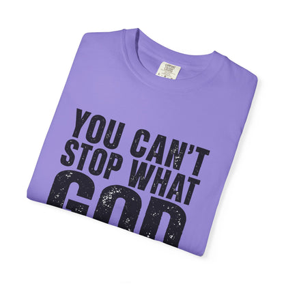 BIG FROST "You Can't Stop What God Got Planned" DOUBLE SIDED Print T Shirt