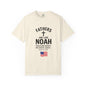 Patriotic Fathers Are Like Noah T-Shirt — "They Build Before the Storm Comes" (America 250)
