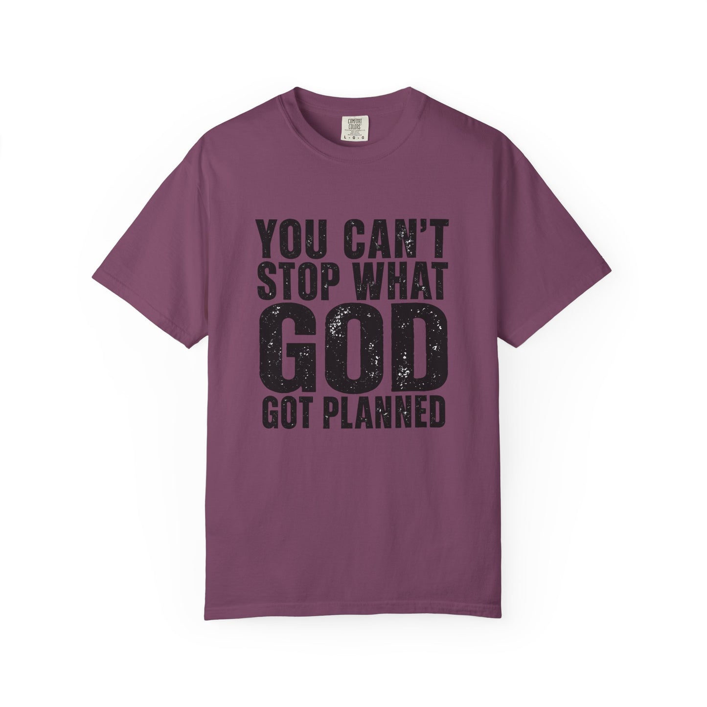 BIG FROST "You Can't Stop What God Got Planned" DOUBLE SIDED Print T Shirt