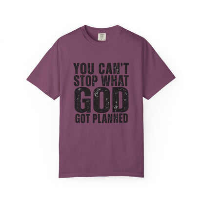 BIG FROST "You Can't Stop What God Got Planned" DOUBLE SIDED Print T Shirt