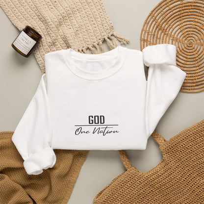Noah-Inspired Father Sweatshirt – "Fathers Are Like Noah" Christian Crewneck
