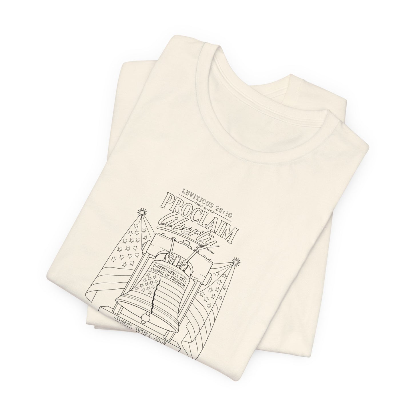 Leviticus 25:10 Tee – Minimalist Bible Verse Christian T-Shirt