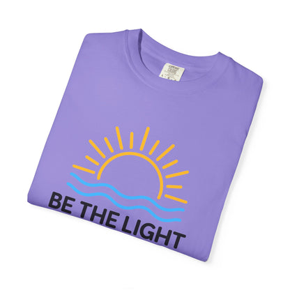 Be The Light T-Shirt — Christian Faith Tee (Matthew 5:14)