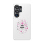 Christian Phone Case — "God Is So Much Bigger Than..." Pink Faith Protective Magnetic Case